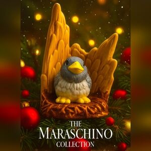 Franklin Mint Woodland Surprises Bird Figurine | Holiday Decor MCM